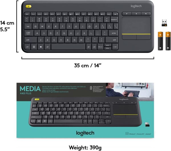 Logitech k400 plus