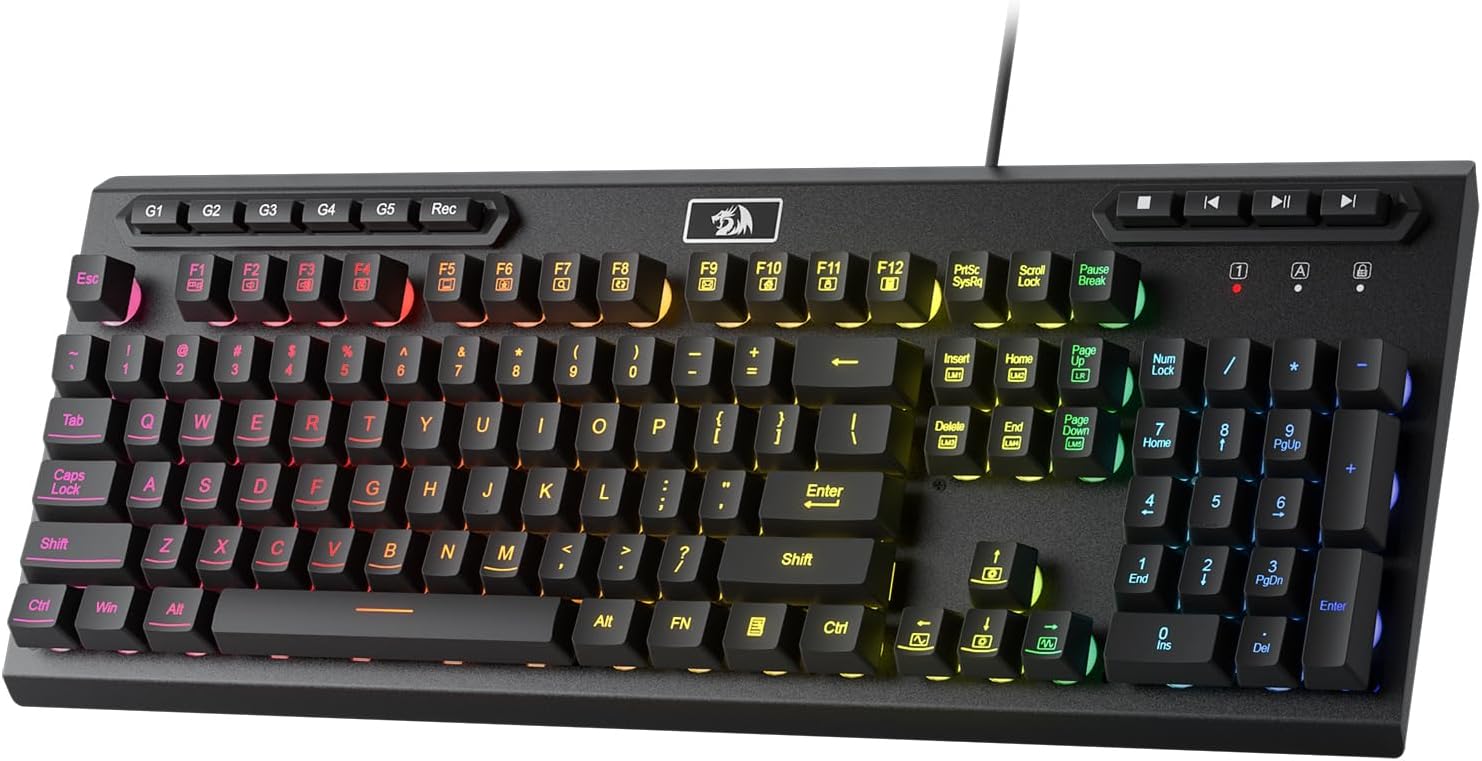 کیبورد گیمینگ مکانیکال ردراگون مدل Redragon K513 RGB