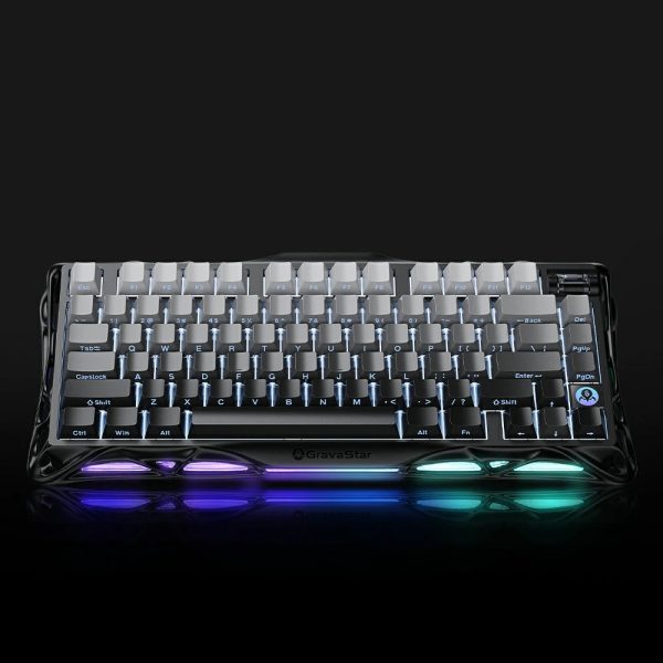 کیبورد گیمینگ گراوا استار مدل Gravastar Mercury K1 Gradient Black