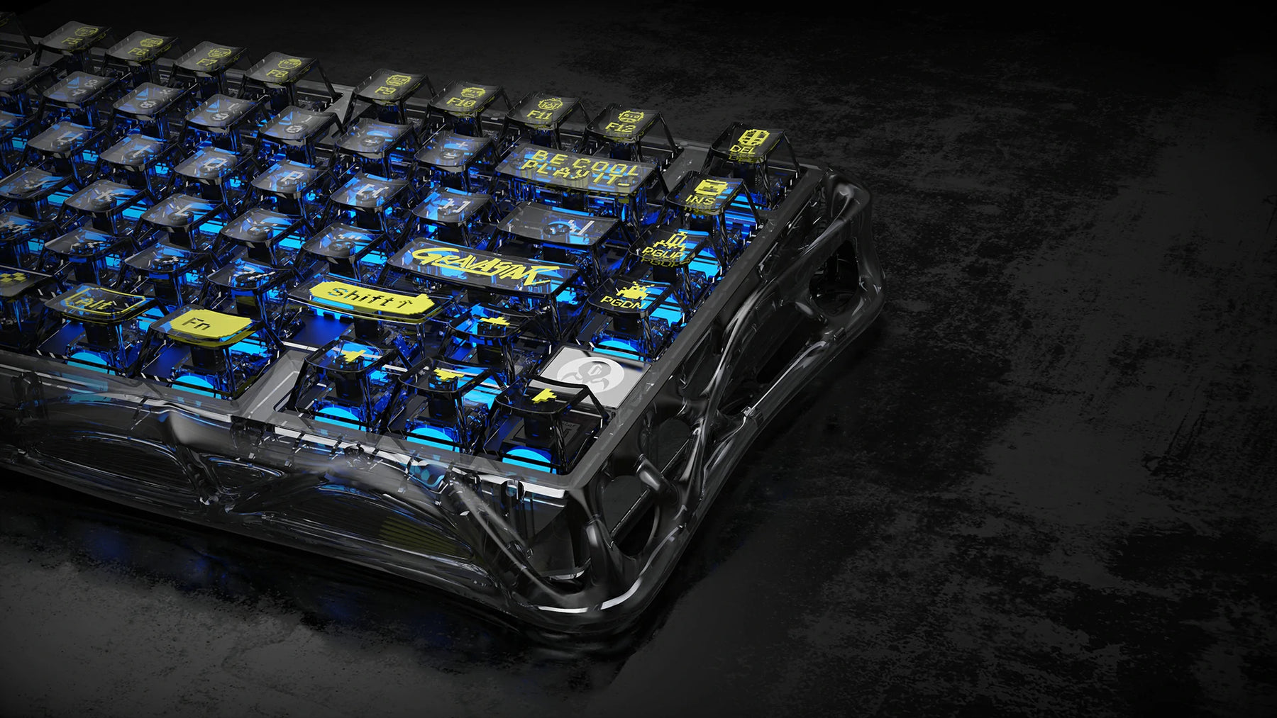 Gravastar K1 Lite Transparent Black