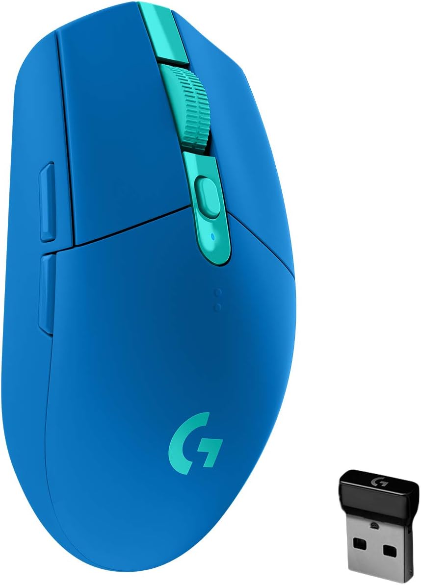 ماوس گیمینگ بی سیم لاجیتک مدل Logitech G304 LIGHTSPEED Wireless رنگ آبی